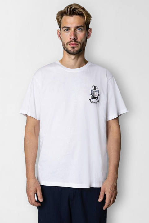 Clean Cut Copenhagen Floppy disk T-Hemd SS White