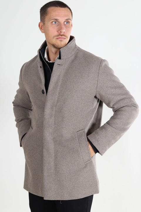 Jack & Jones Harrison Wool Jacket  Greige