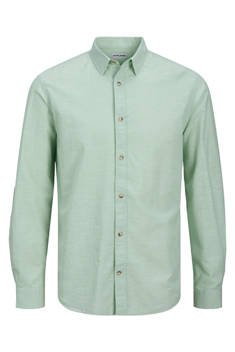 Jack & Jones Summer Hemd LS Iceberg Green