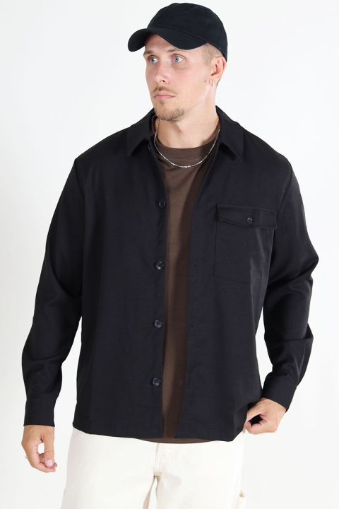 ONLY & SONS Even Life LS Hemd Black