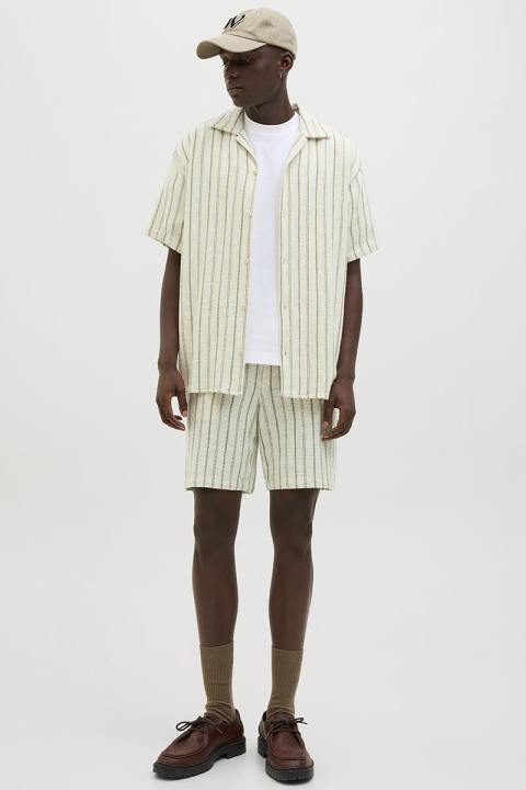 Jack & Jones Coba Stripe Resort Hemd SS Cedar