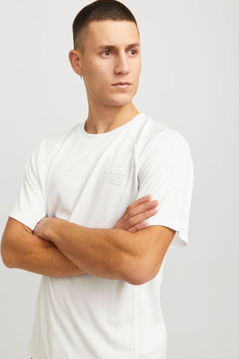 Jack & Jones CNZ Sports T-Hemd Bright White