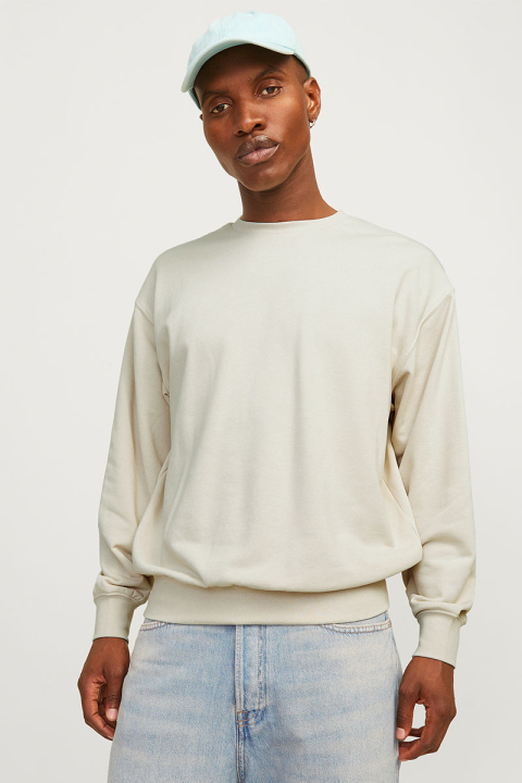 Jack & Jones Charge Sweat Crewneck Loose Fit Moonbeam