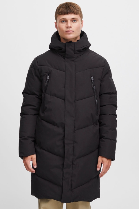 Solid Gabe Long Jacket True Black