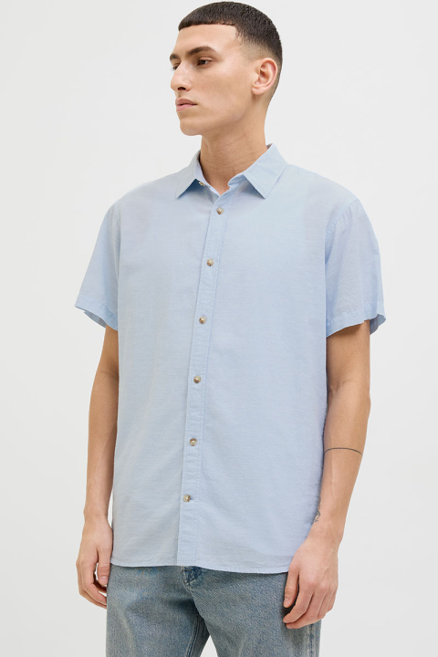 Jack & Jones Summer Hemd SS Chambray Blue