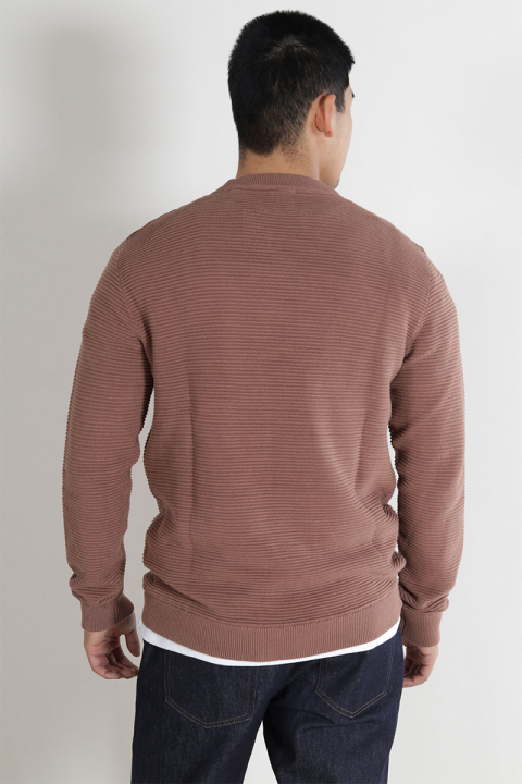 Solid Valencia Crew Knit Acorn