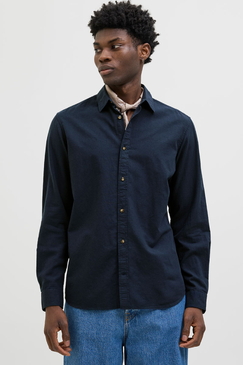 Jack & Jones Summer Hemd LS Navy Blazer