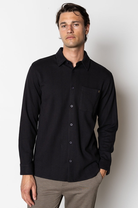 Clean Cut Copenhagen Viggo Hemd Black