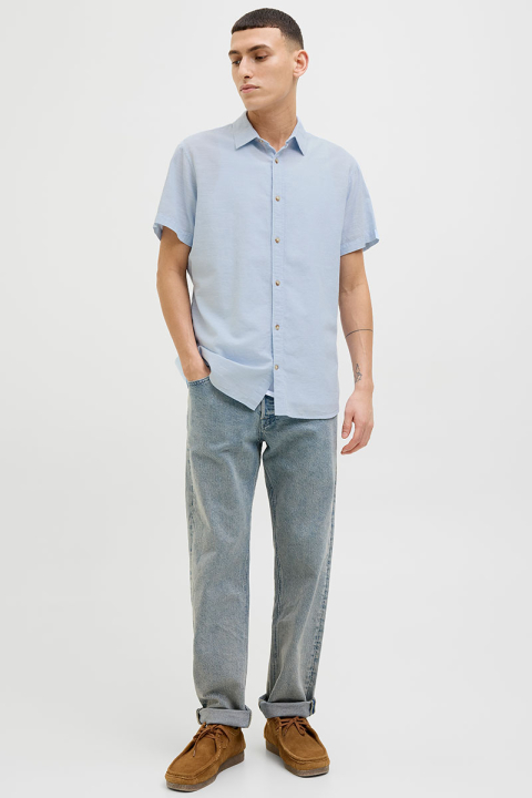 Jack & Jones Summer Hemd SS Chambray Blue