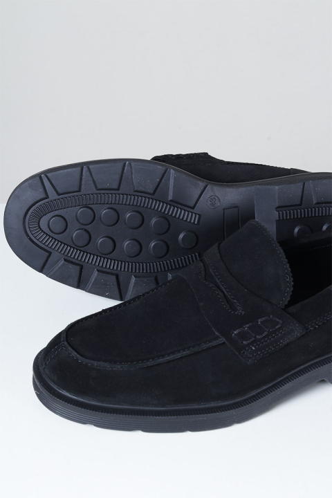 Jack & Jones Dax Suede Loafer Black