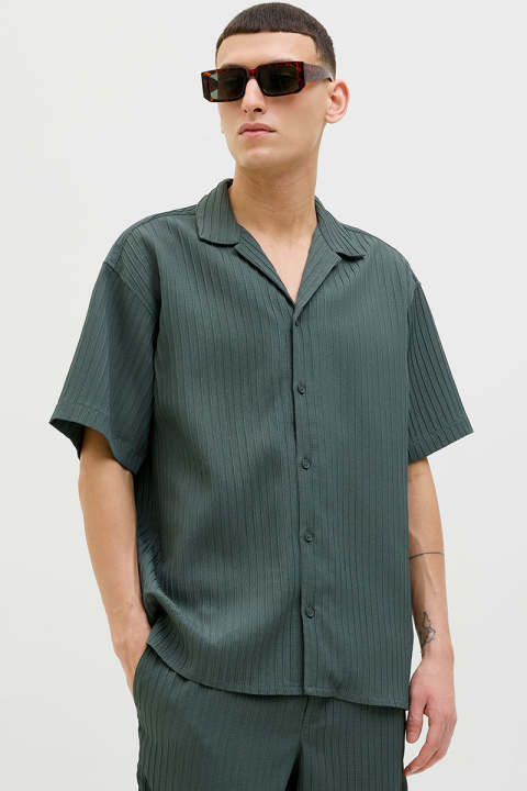 Jack & Jones Massimo Resort Hemd SS Agave Green