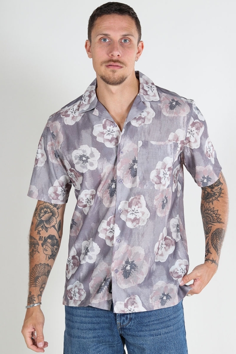 ONLY & SONS Noy Regular Resort AOP SS Hemd Moonstruck