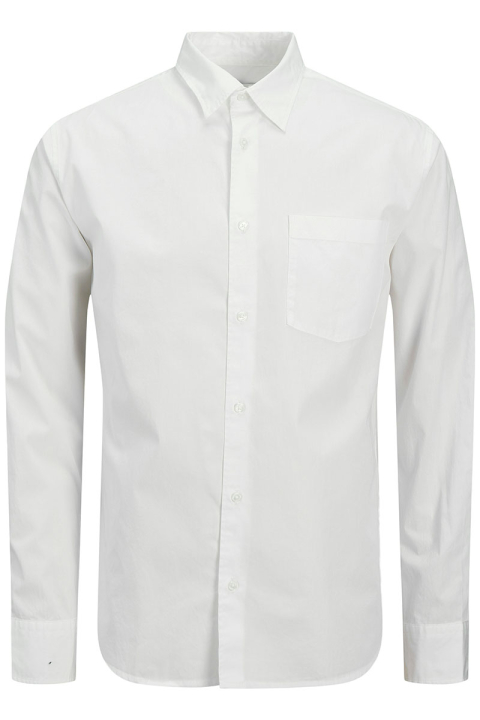 Jack & Jones Cody Relaxed Fit Poplin LS Hemd White