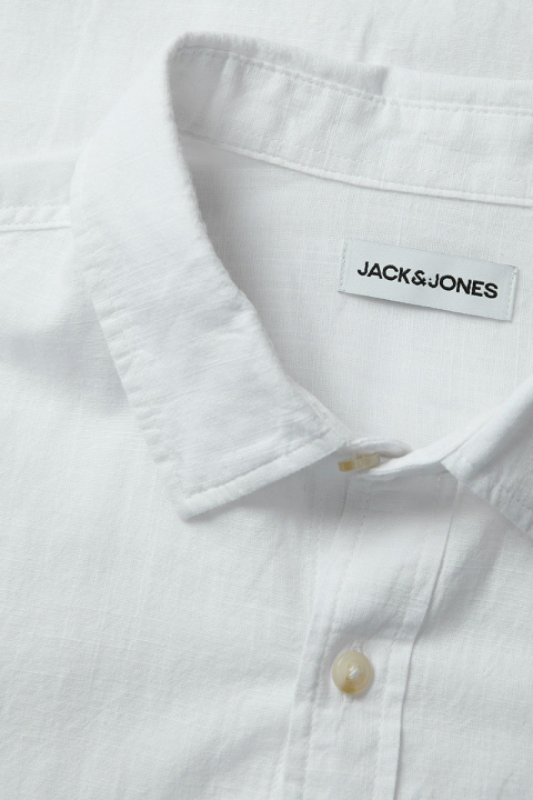 Jack & Jones Summer Hemd LS White