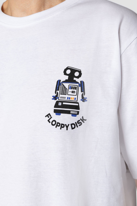 Clean Cut Copenhagen Floppy disk T-Hemd SS White