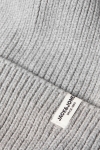 Jack & Jones Brink Beanie Light Grey Melange