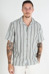 ONLY & SONS Trev Regular SS Structure Stripe Hemd Tea