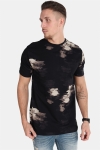 Just Junkies Ganger Print T-Hemd Black