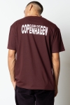 Clean Cut Copenhagen Clean organic T-Hemd Dark Plum