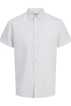 Jack & Jones Summer Linen Hemd SS White