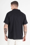 Jack & Jones Mina Jacquard Resort Hemd SS Black