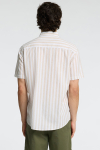 Selected Regular Sun Linen Hemd SS Pure Cashmere Stripe