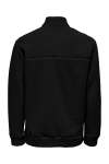 ONLY & SONS Remy Teddy Half Zip Black