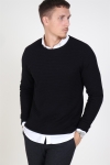 Clean Cut Aberdeen Crew Neck Stricken Black