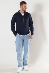 Selected Emanuel Soft Sweat Full Zip Sky Captain