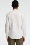 Selected Slim Sun Linen Hemd LS Pure Cashmere Stripe