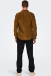 ONLY & SONS New Terry Corduroy LS Hemd Monks Robe