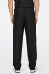 ONLY & SONS Sinus Loose Plizze Pants Black