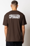 Clean Cut Copenhagen Clean organic T-Hemd Dark Brown