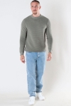 Solid Valencia Crew Knit Vetiver