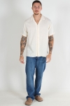 Jack & Jones Mina Jacquard Resort Hemd SS Buttercream