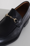 Selected Blake Leather Horsebit Loafer Black