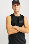 Jack & Jones CNZ Sports Tank Top Black