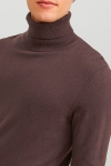 Jack & Jones Emil Knit Roll Neck Seal Brown