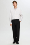 Selected Loose Finn Flex Pants Black