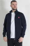 Kronstadt Lars Badge Zip Sweat Sky Captain