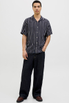 Jack & Jones Enzo Stripe Resort Hemd SS Sky Captain