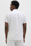 Jack & Jones Summer Linen Hemd SS White