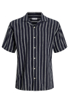 Jack & Jones Enzo Stripe Resort Hemd SS Sky Captain