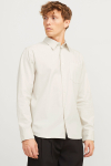 Jack & Jones Cody Relaxed Fit Poplin LS Hemd Moonbeam