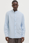 Jack & Jones Summer Band Hemd LS Chambray Blue