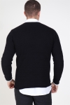 Clean Cut Aberdeen Crew Neck Stricken Black