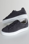 Selected David Chunky Suede Leather Sneaker Asphalt