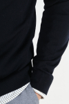 Selected Tray LS Merino Knit Crew Neck Black