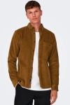 ONLY & SONS New Terry Corduroy LS Hemd Monks Robe