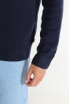 Jack & Jones Milano Stitch Knit Half Zip Night Sky